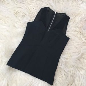 YIGAL AZROUËL Mechanical Sleeveless Top
